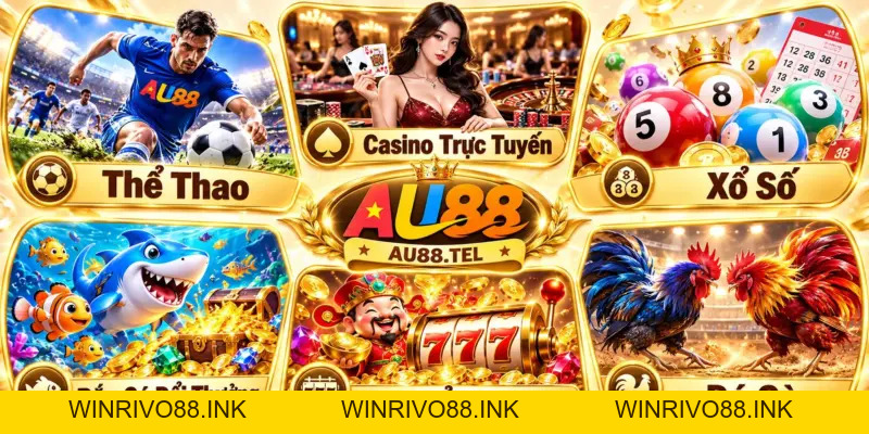 AU88 - Trang Chủ Chính Thức AU88.COM | Link AU88 Pro 2026 - Winrivo88